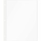 C-Line Redi-Mount Ring Binder Photo Mounting Sheets - Clear Overlay, White Page, 11 x 9, 50/BX, 85050