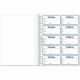 C-Line Visitor Badges with Registry Log - 3-5/8 x 1-7/8 Badge Size, 150 Badges and Log Book/BX, 97030