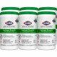 Clorox Healthcare Hydrogen Peroxide Cleaner Disinfectant Wipes - 95 / Canister - 450 / Pallet - Bleach-free, Antibacterial - Whi