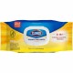 Clorox Disinfecting Cleaning Wipes - Crisp Lemon - White - 75 Per Flex Pack - 1 Each