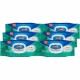 Clorox Disinfecting Cleaning Wipes Value Pack - Bleach-free - Fresh Scent - 75 / Flex Pack - 6 / Carton - Bleach-free, Antibacte