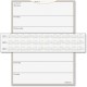At-A-Glance WallMates Self-Adhesive Dry Erase Weekly Plan Surface - Weekly - 1 Week - 24" x 18" Sheet Size - White - Erasable, S