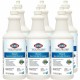 Clorox Healthcare Pull-Top Bleach Germicidal Cleaner - Ready-To-Use - 32 fl oz (1 quart) - 6 / Carton - Disinfectant, Fast Actin