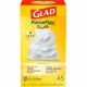 Glad ForceFlex Tall Kitchen Drawstring Trash Bags - 13 gal Capacity - 24" Width x 27" Length - 1 mil (25 Micron) Thickness - Dra