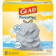 Glad ForceFlex Tall Kitchen Drawstring Trash Bags - Fresh Clean with Febreze Freshness - 13 gal Capacity - 23.75" Width x 25.38"