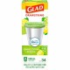 Glad Small Kitchen Drawstring Trash Bags - Febreze Sweet Citron & Lime - 4 gal Capacity - Drawstring Closure - Green - 34/Box - 