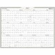 At-A-Glance WallMates Self-Adhesive Dry-Erase Calendar - Large Size - Yearly - 12 Month - January 2025 - December 2025 - 18" x 2