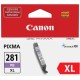 Canon CLI-281XL Original Inkjet Ink Cartridge - Blue - 1 Each - Inkjet - 1 Each