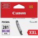 Canon CLI-281 XXL Original Inkjet Ink Cartridge - Blue - 1 Each - Inkjet - 1 Each