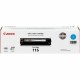 Canon 116 Original Toner Cartridge - Laser - 1500 Pages - Cyan - 1 Each