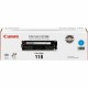Canon CRTDG118-CY Original Toner Cartridge - Laser - 2900 Pages - Cyan - 1 Each