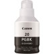 Canon GI-20 MegaTank Ink - Inkjet - Black - 1 Each