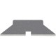 Consolidated Stamp EasyCut Carton Cutter Replacement Blades - Corrosion Resistant - Stainless Steel - 10 / Pack - Metallic