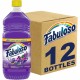 Fabuloso All-Purpose Cleaner - 33.8 fl oz (1.1 quart) - Lavender Scent - 12 / Carton - Rinse-free, Residue-free, Long Lasting - 