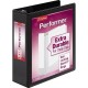 Cardinal Performer ClearVue Slant-D Ring Binder - 3" Binder Capacity - Letter - 8 1/2" x 11" Sheet Size - 725 Sheet Capacity - 2