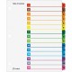 Cardinal OneStep Index System - 15 x Divider(s) - Printed Tab(s) - Digit - 1-15 - 15 Tab(s)/Set - 9" Divider Width x 11" Divider