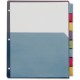 Cardinal Extra-tough Poly Dividers - 8 Tab(s) - 8 Tab(s)/Set - Letter - 8.50" Width x 11" Length - 3 Hole Punched - Multicolor P