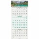 At-A-Glance Scenic 3-Month Wall Calendar - Large Size - Monthly - 14 Month - December 2024 - January 2026 - 3 Month Single Page 