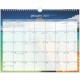 At-A-Glance Tropical Escape Wall Calendar - Medium Size - Julian Dates - Monthly - 12 Month - January 2025 - December 2025 - 1 W