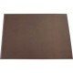 Dacasso Leatherette Square Corner Placemat - Home, Office, Conference Room - 17" Length x 12" Width - Rectangular - Synthetic Su