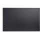 Dacasso Leatherette Desk Mat - Rectangular - 38" Width x 24" Depth - Felt - Leatherette - Black