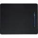 Dacasso Leatherette Conference Table Pad - Rectangular - 14" Width - Top Grain Leather - Black