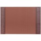 Dacasso Crocodile Embossed Side-Rail Desk Pad - Rectangular - 22.5" Width x 17.25000" Depth - Felt Tan Backing - Top Grain Leath