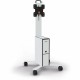 DURABLE COWORKSATION Mobile TV Cart - 3 Shelf - 39.68 lb Capacity - 4 Casters - High Density Fiberboard (HDF) - x 22.5" Width x 