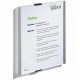 DURABLE Wall Mounted INFO SIGN - 8-3/10" x 5-4/5" - Rectangular Shape - Acrylic, Aluminum - Updateable - Silver - 1 Pack