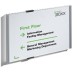 DURABLE Wall Mounted INFO SIGN - 8-3/10" x 11-7/10" - Rectangular Shape - Acrylic, Aluminum - Updateable - Silver - 1 Pack