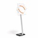 DURABLE INFO SIGN Tabloid Floor Stand - 11" x 17" Sign - 43" - 50" Height - Rectangular Shape - Acrylic, Stainless Steel - Updat