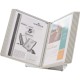 DURABLE VARIO Antimicrobial Desktop Reference Display System - Desktop - 10 Double Sided Panels - Letter Size - Antimicrobial Po