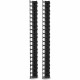 APC by Schneider Electric Vertical Cable Manager for NetShelter SX 600mm Wide 42U (Qty 2) - Cable Manager - Black - 1 - 42U Rack
