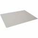 DURABLE Contoured Edge Desk Mat - Office - 19.69" Length x 25.59" Width - Rectangular - Polypropylene, Plastic - Gray - 5 / Pack