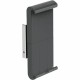 DURABLE TABLET HOLDER Wall Mount - Fits most 7"-13" Tablets, 360 Degrees Rotation with Anti-Theft Device, Silver/Charcoal