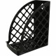 Deflecto Sustainable Office Magazine File - Black - 1 Each