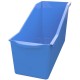 Deflecto Antimicrobial Kids Book Bin - 7.4" Height x 14.2" Width x 5.3" Depth - Antimicrobial, Lightweight, Portable, Mold Resis