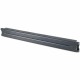 APC 1U 19" Black Modular Toolless Blanking Panel - Black - 1U Rack Height - 1 Pack - 1.8" Height - 19" Width - 1.1" Depth
