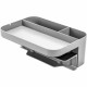 Deflecto Large Standing Desk Organizer - 3 Compartment(s) - 3.5" Height x 9" Width x 6.2" Depth - Portable, Spring Loaded, Built
