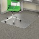 Deflecto EconoMat Chair Mat - Commercial, Carpet - 48" Length x 36" Width x 0.100" Thickness - Lip Size 10" Length x 19" Width -
