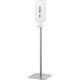 Dial Professional FIT Sanitizer Dispenser Floor Stand - 58.3" Height x 15.7" Width x 15.7" Depth - Floor Stand - Metal, Rubber -